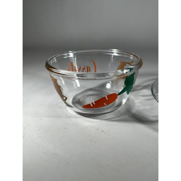 Christmas Glass Cookies For Santa Plate Carrots For Reindeer Bowl Clear Dishes - Picture 7 of 16